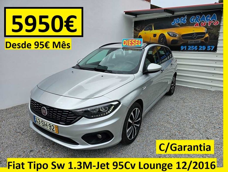 Fiat Tipo Sw 1.3M-Jet 95Cv Lounge j17 12/2016