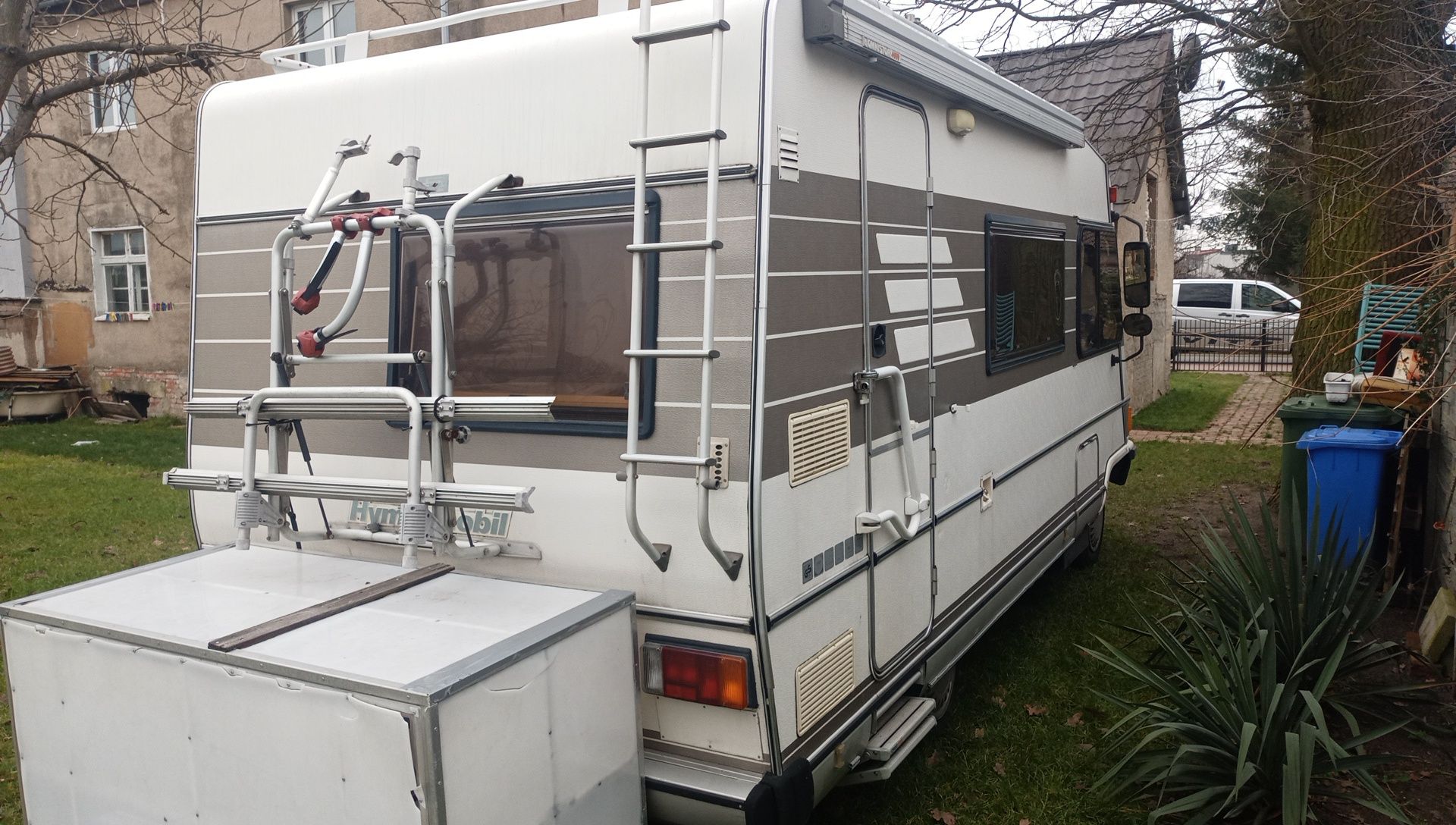 Hymer mobil Ducato camper kemping solary klimatyzacja