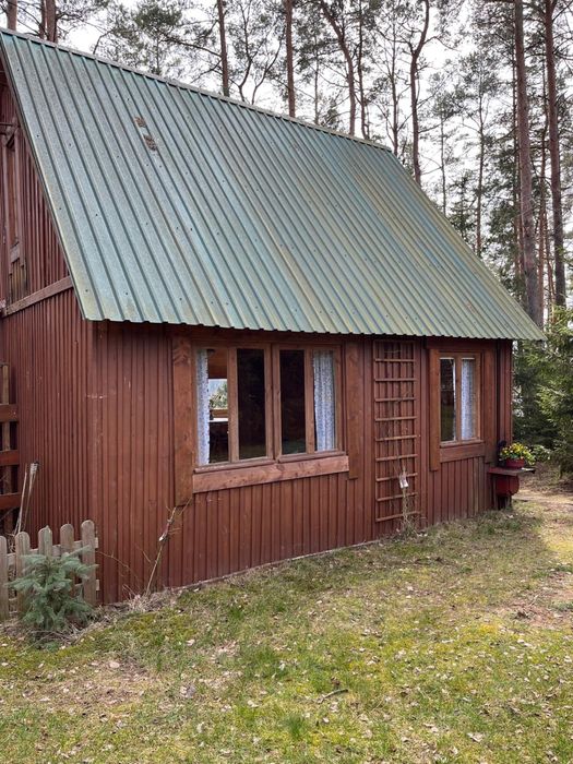 Sprzedam domek drewniany letniskowy