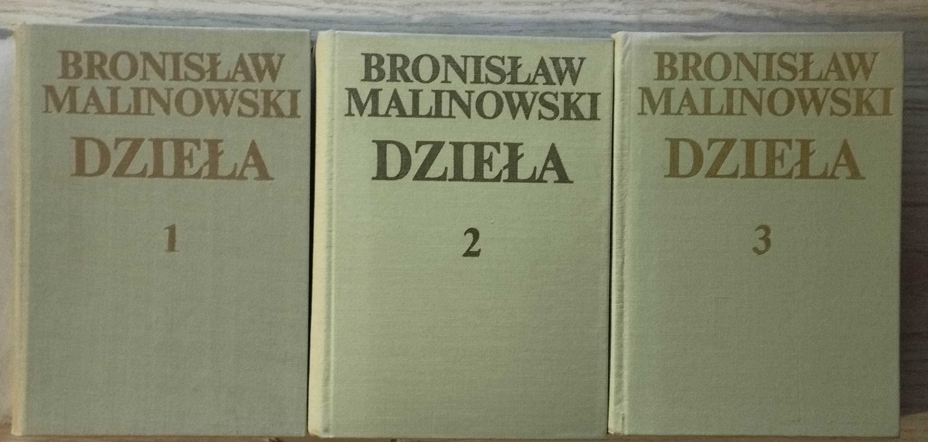 Dzieła Bronisław Malinowski Komplet 1980 Wydanie 1