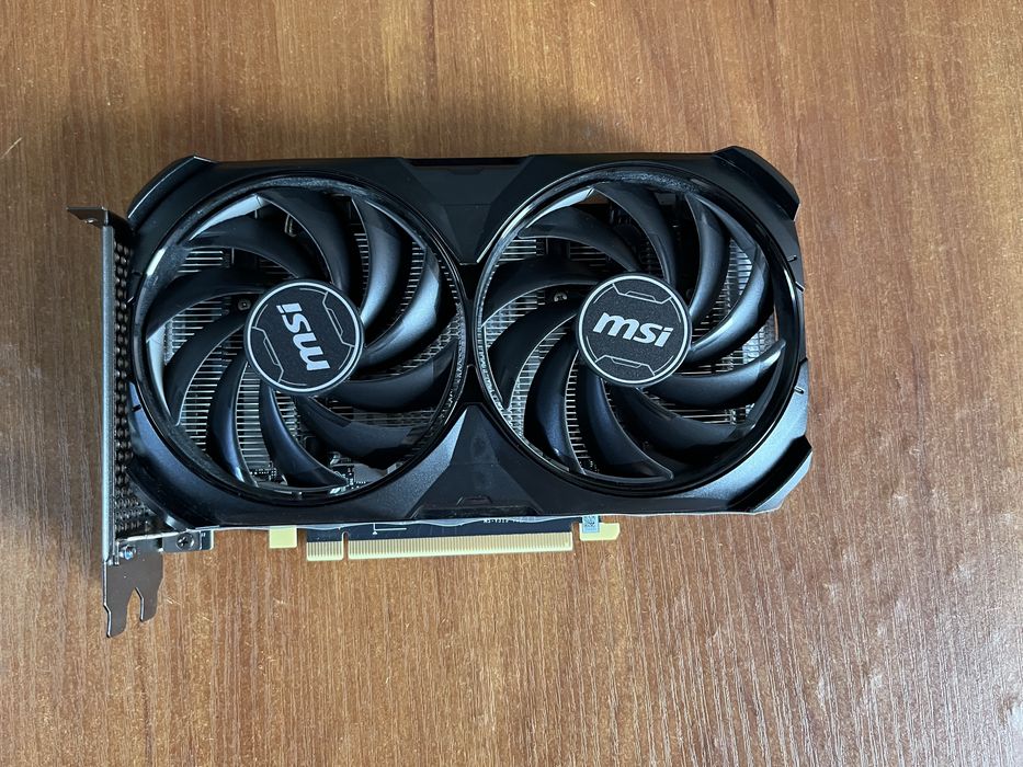 Відеокарта MSI GeForce RTX 4060 Ti 8gb VENTUS 2X BLACK OC