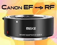 Перехідник Meike EF-EOSR Canon EF – RF автофокусний адаптер переходник