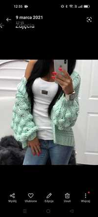Piękny sweter oversize