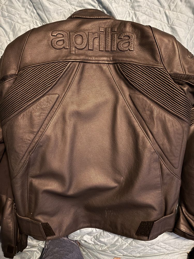 Kurka Alpinestars Aprilia Xs skora motocyklowa letnia
