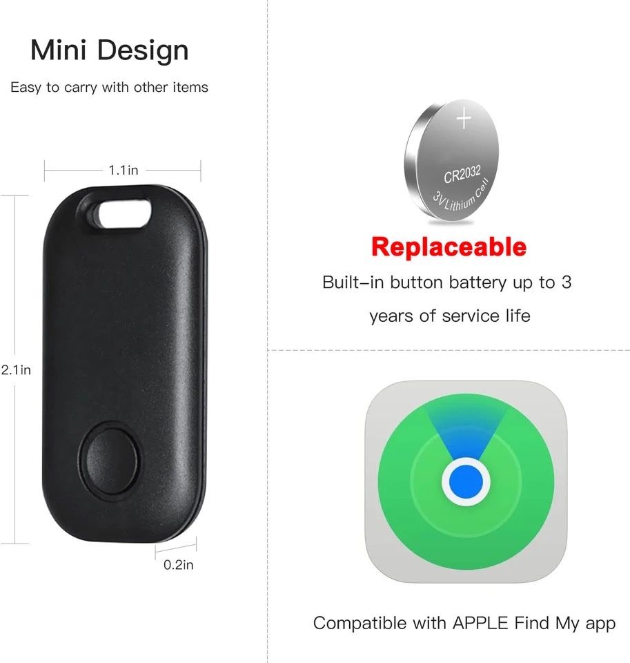Smart tag compatível com Apple Find
