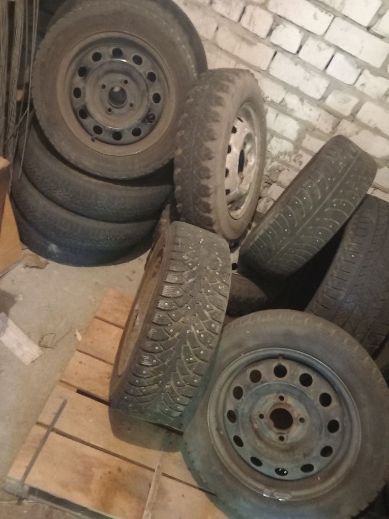Колеса на Ниву в сборе