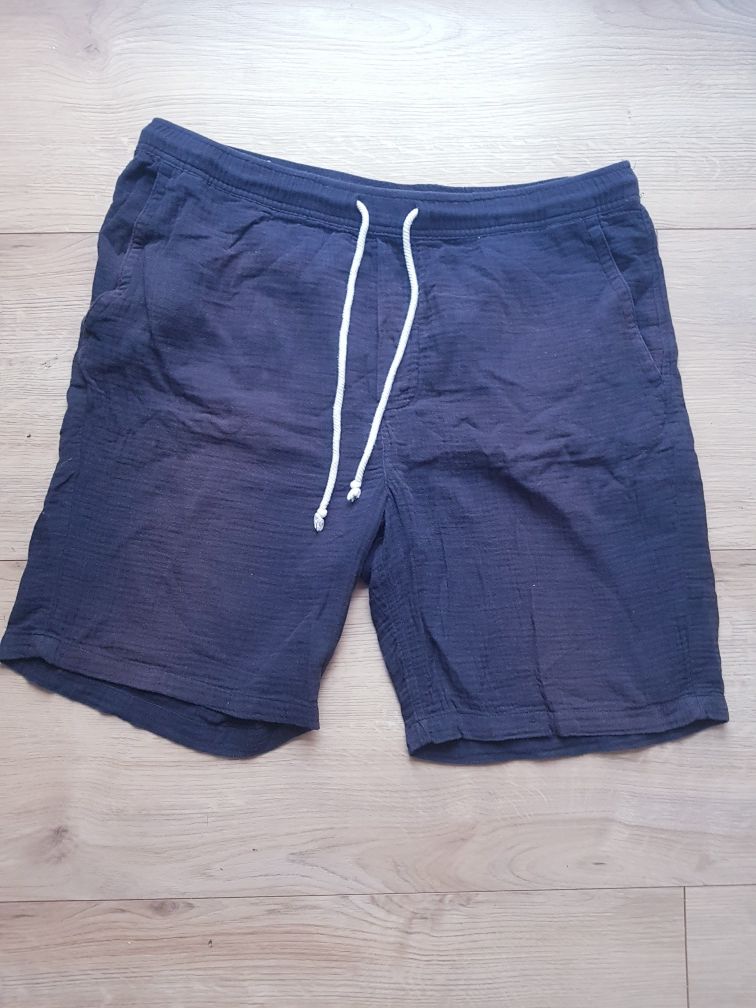 Bawełniane spodenki szorty meskie marki Zara rozmiar XL.