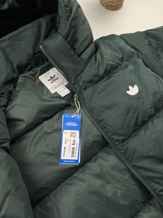 Пуховик Adidas Monogram Green
