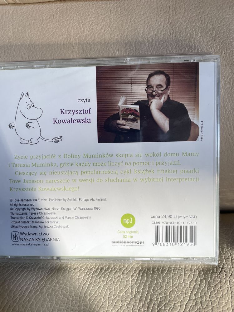Audiobook płyta bajki słuchowisko mp3 Muminki Małe trolle