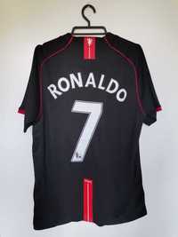 koszulka Cristiano Ronaldo Manchester United czarna retro