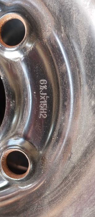 4x felgi stalowe  np. do renault  ET45  61/2Jx15H2               4x100