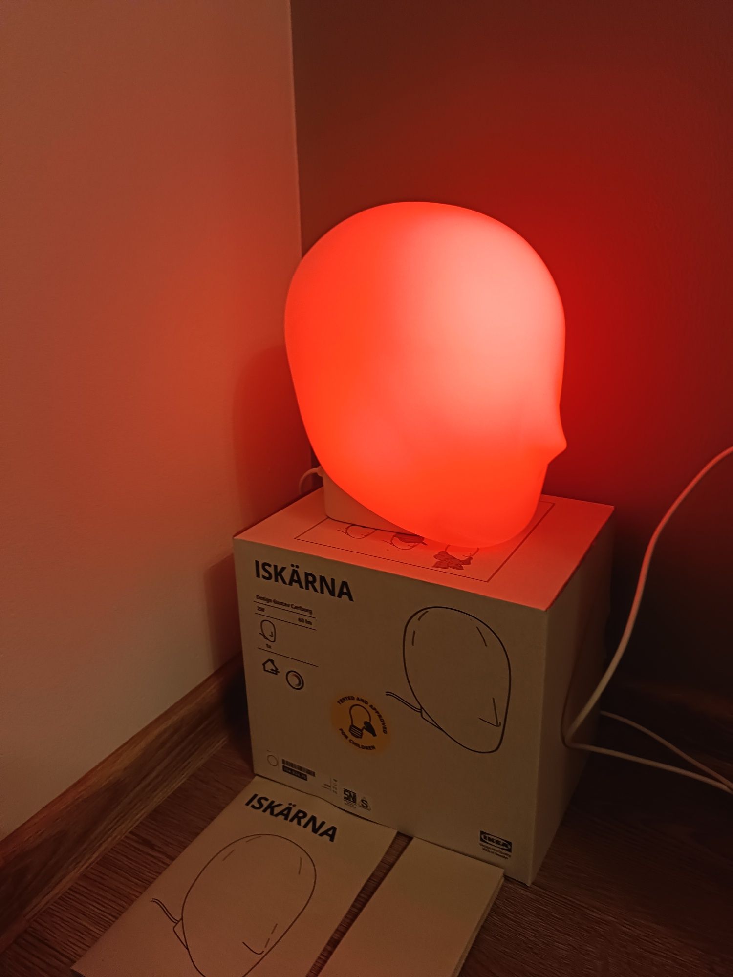 Lampa Ikea ISKÄRNA