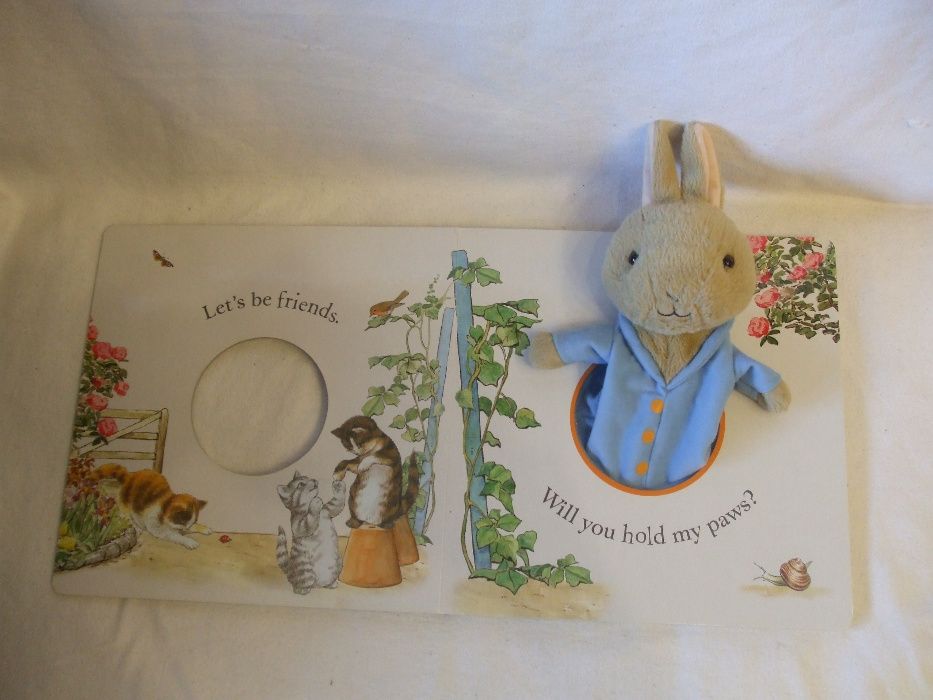 книга c игрушка кролик питер peter rabbit beatrix potter