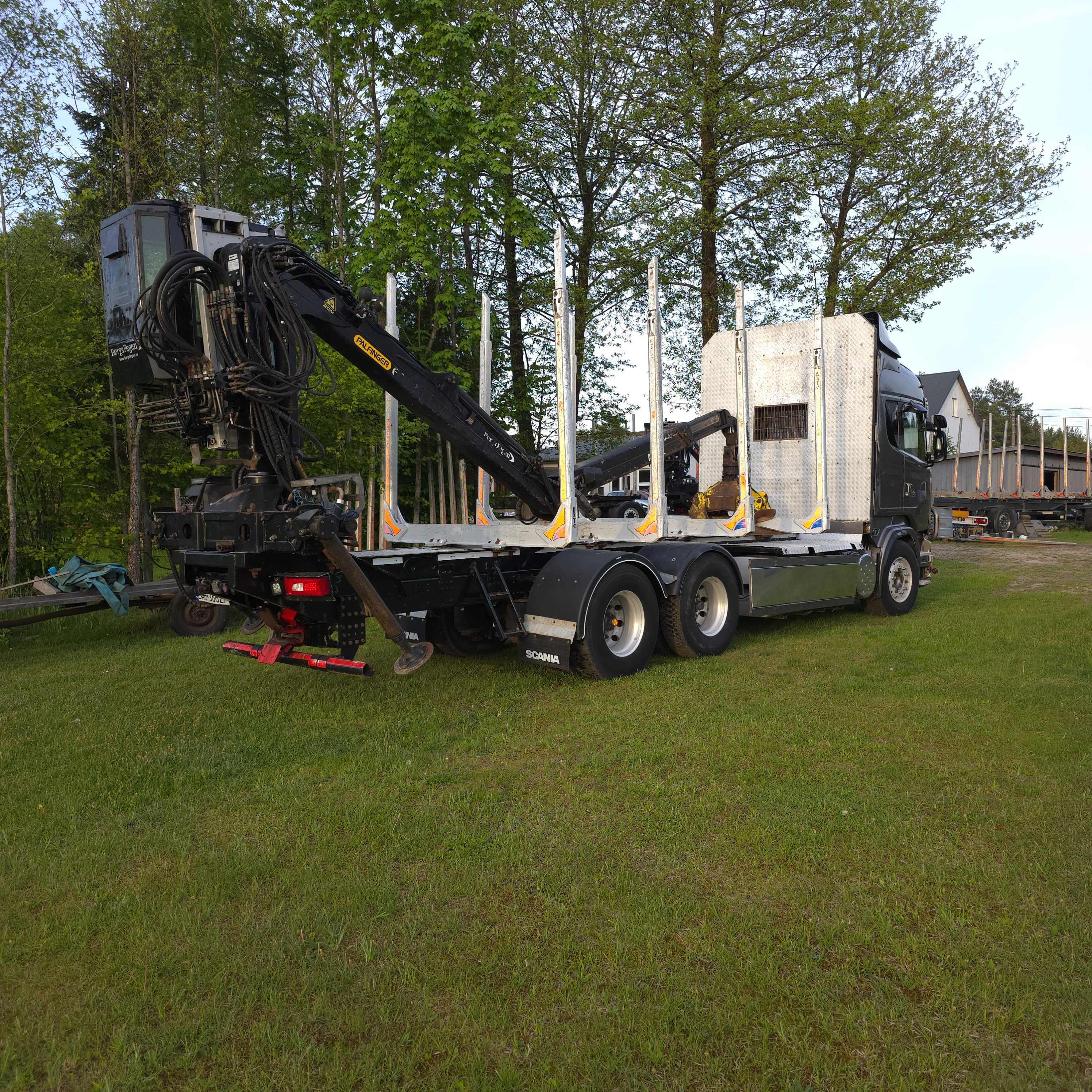 Scania do drewna drzewa lasu V8 R730 6X4 EU6 EPSILON M110L