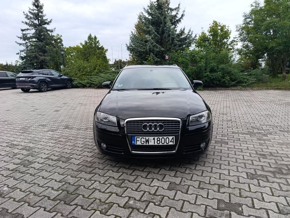 Audi A3 2.0 TDI 170KM Skóra Klima Elektryka Czarny sufit ŁADNA ZADBANA