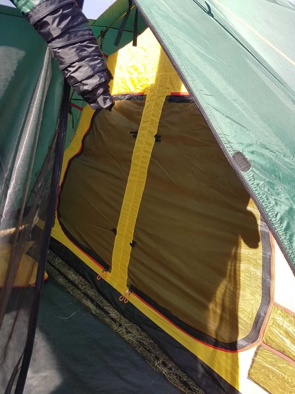 ПалаткаAlexika Victoria 5Luxe мощная люксовая,держит ветер,воду!Новая!