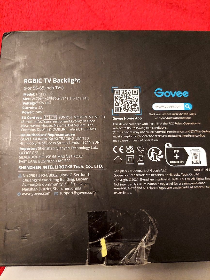 Govee taśma LED TV BACKLIGHT 55"-65" H6199
