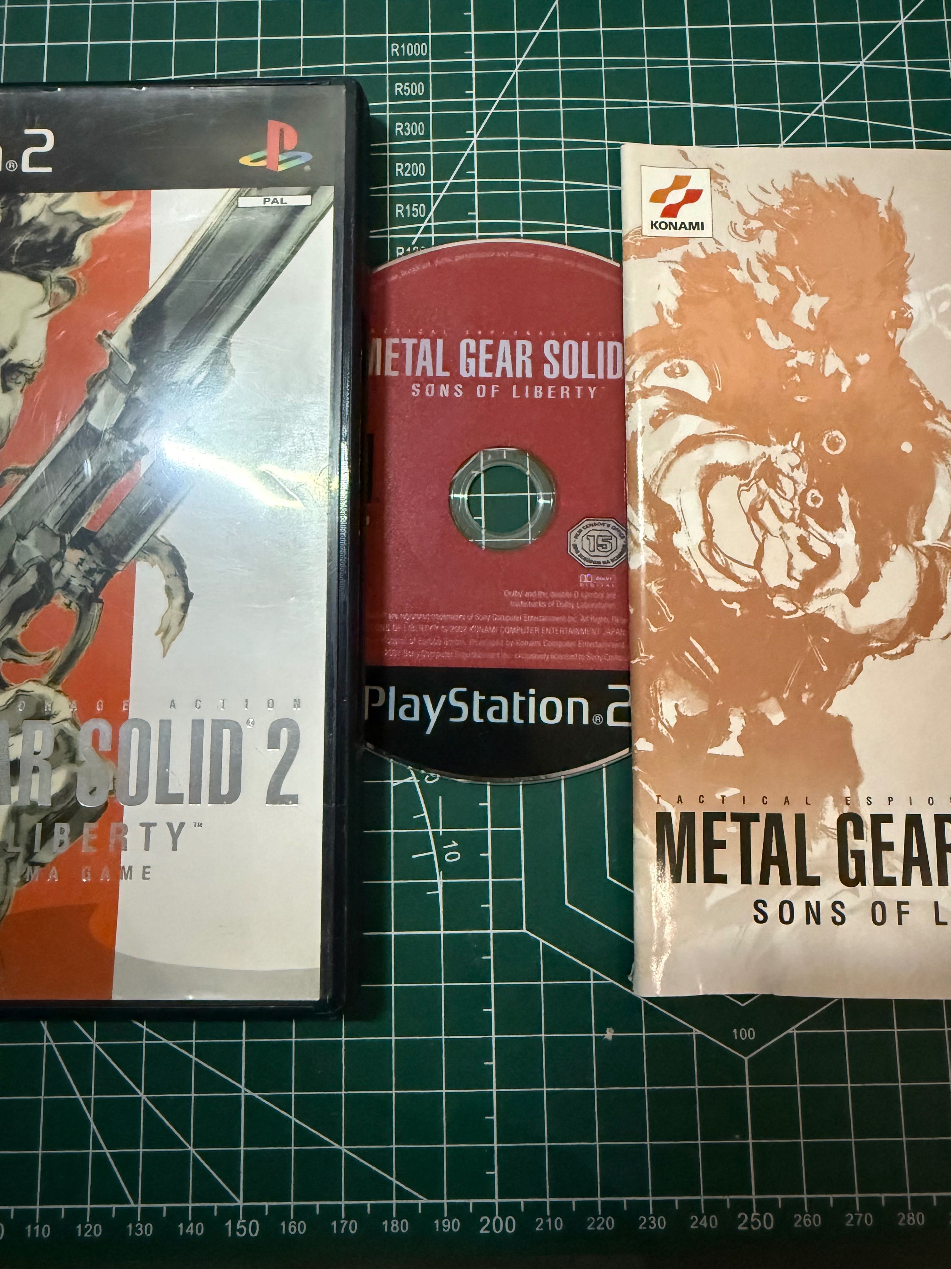 [PS2] Metal Gear Solid 2: Sons of Liberty
