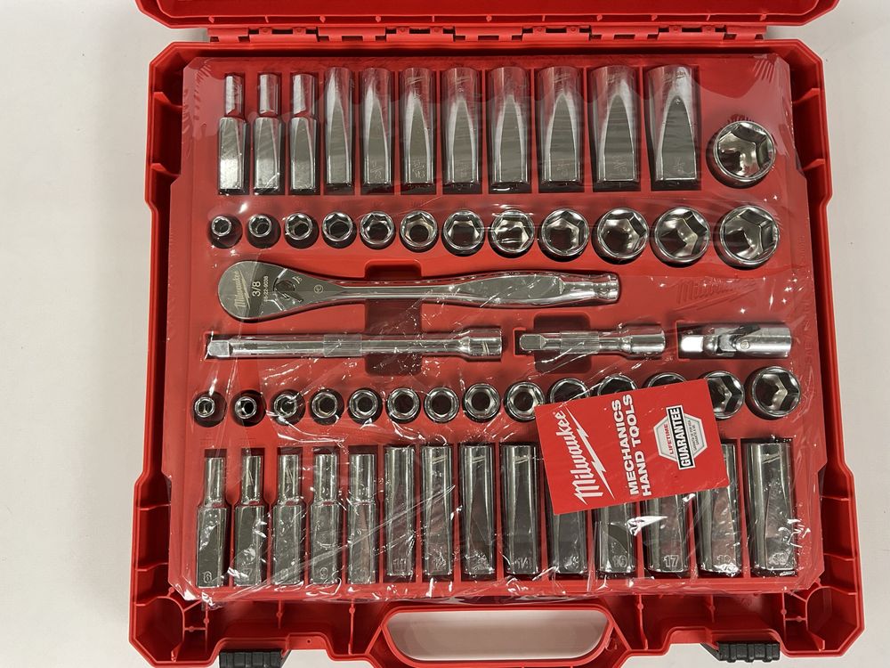 Набор головок 3/8" Milwaukee 48-22-9008 с храповиком (56 шт)