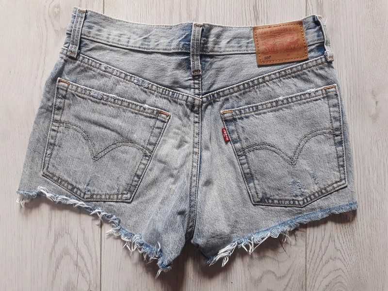 damskie spodenki jeansowe marki Levi's 501