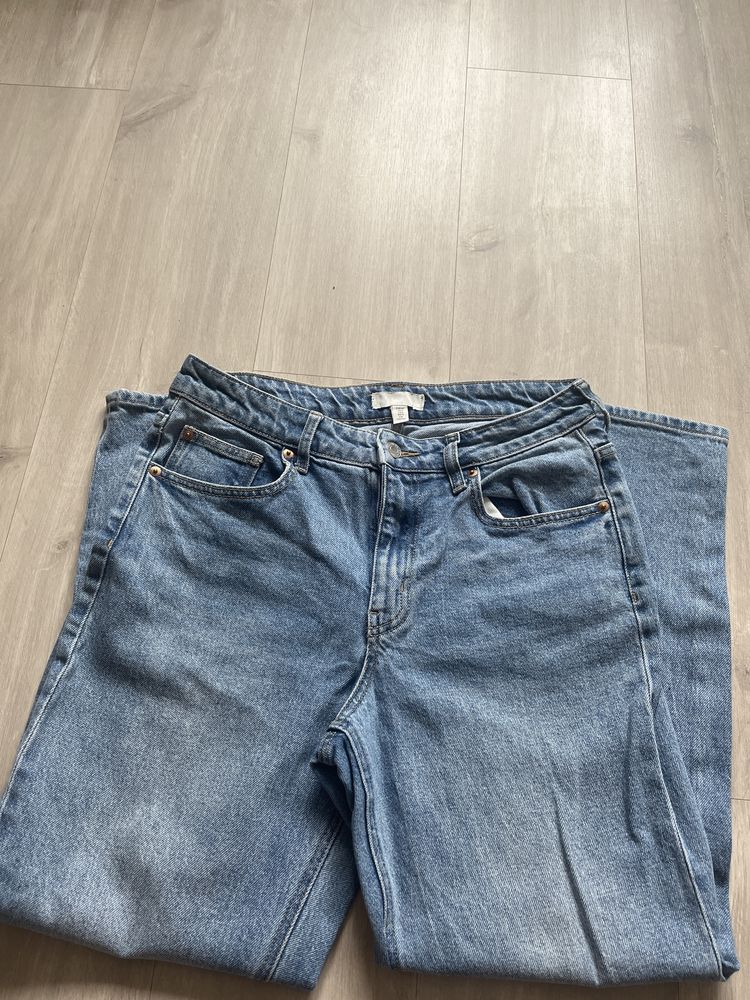 Jasne jeansy z hm