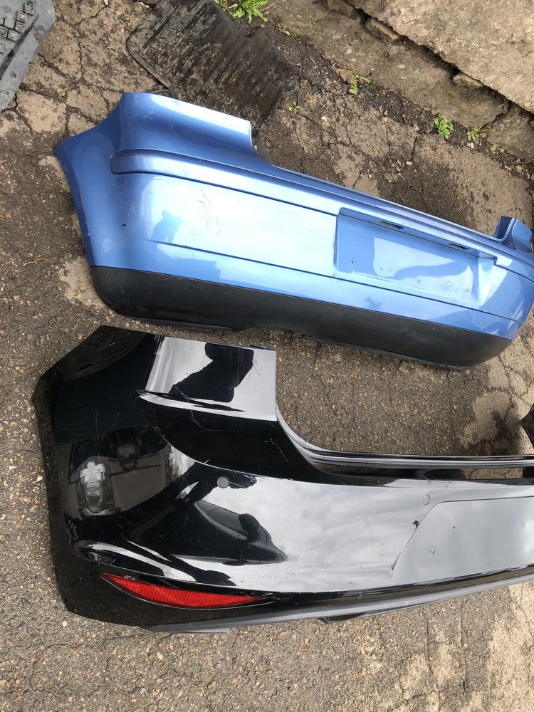 Задний бампер vw polo golf 7 хэтчбек