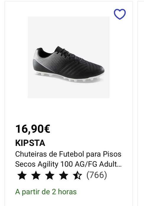 Chuteiras de futebol nr 36, como novas