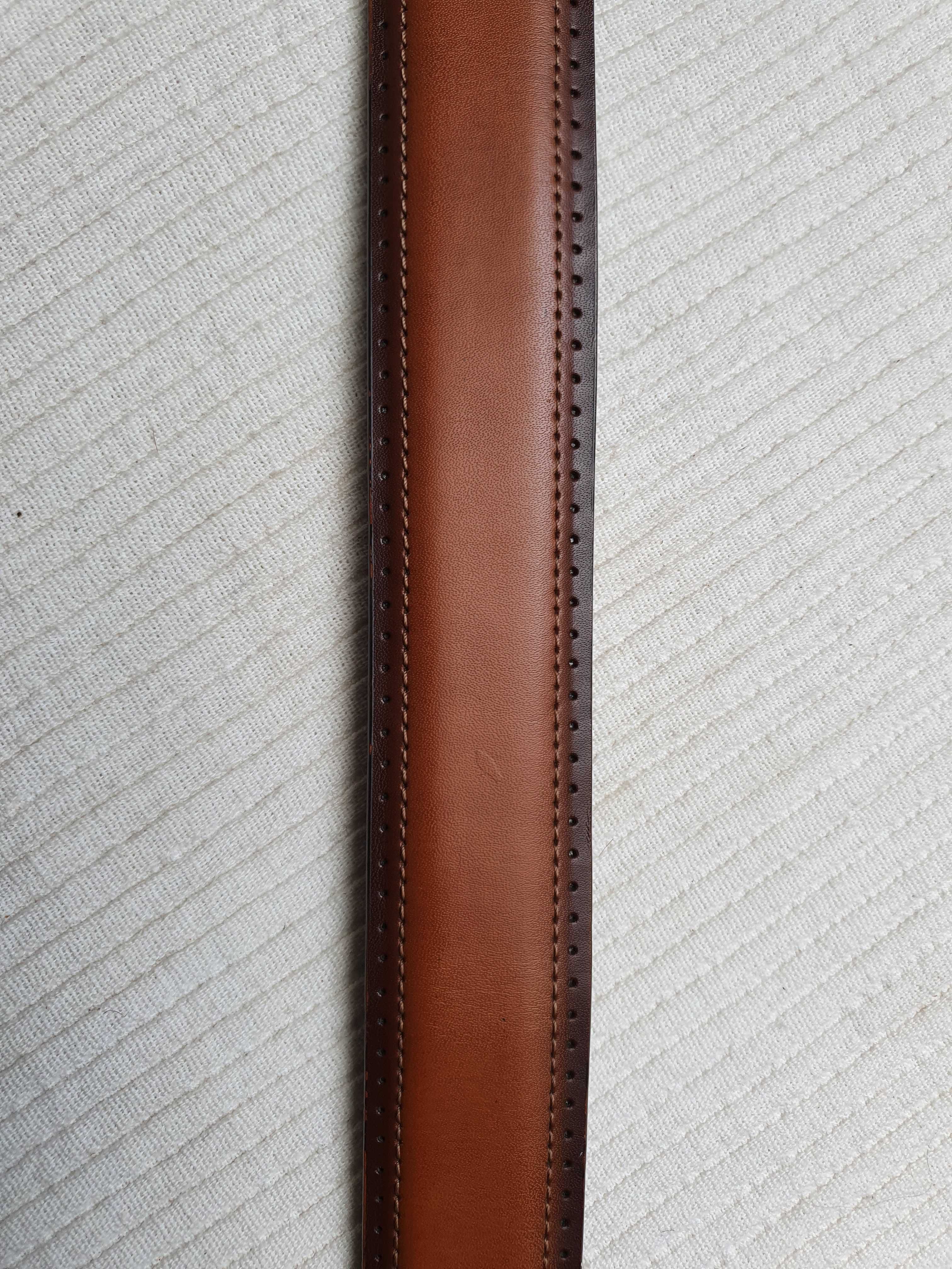 Original Penguin pasek skorzany 70-80