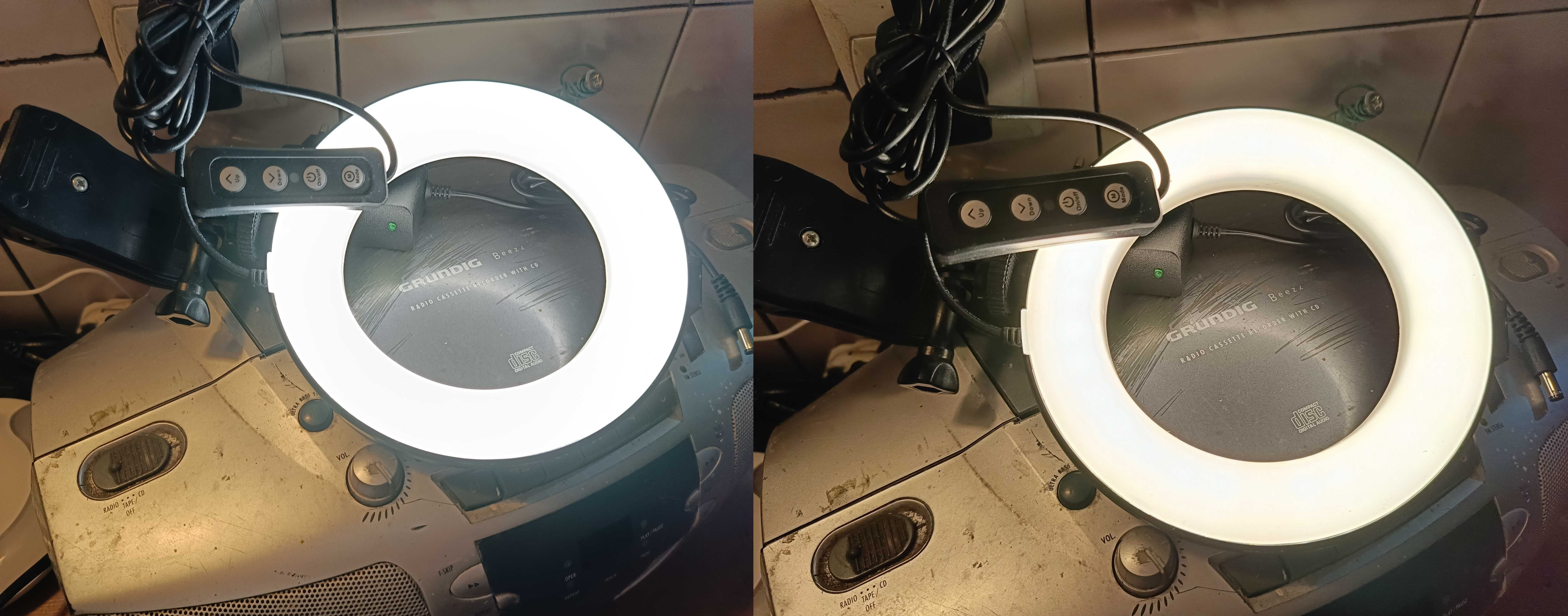 Pierścieniowa lampa światła OŚWIETLENIE LED STATYW SELFIE