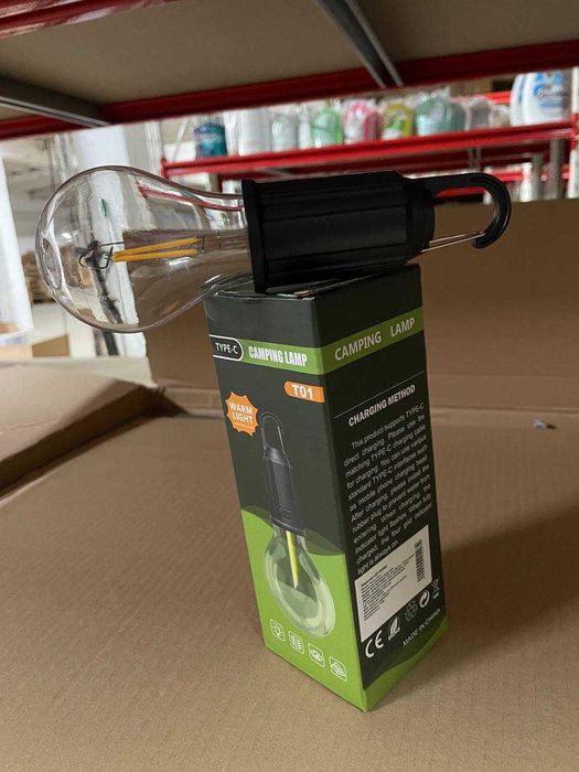 Ліхтарик-лампочка LED з акумулятором USB 5W 400mAh