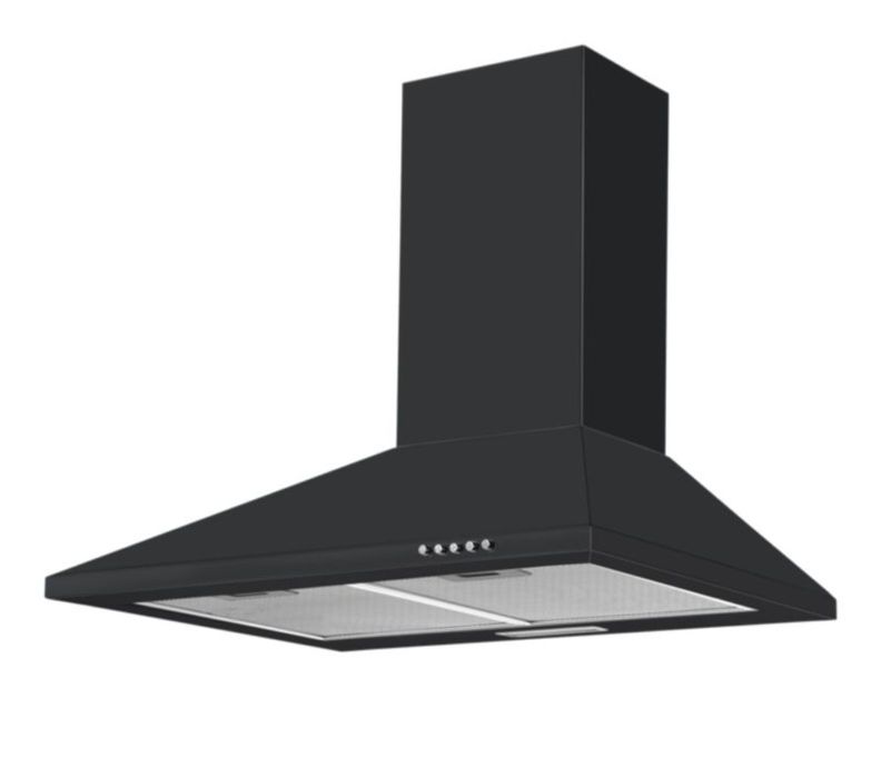 Okap czarny kuchenny