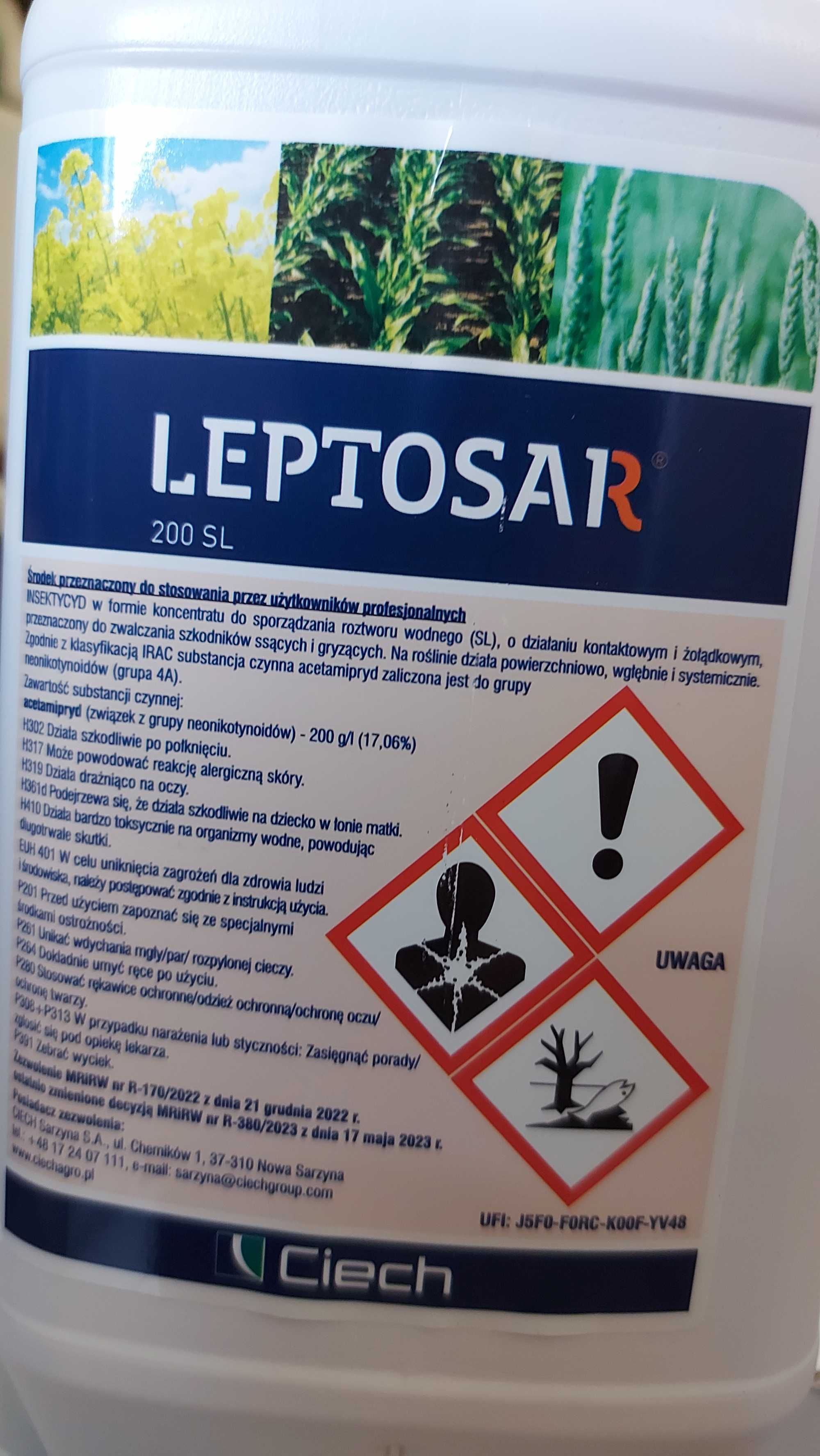Leptosar 200 SL 5 l acetamipryd  Apis Los ovados Mospilan