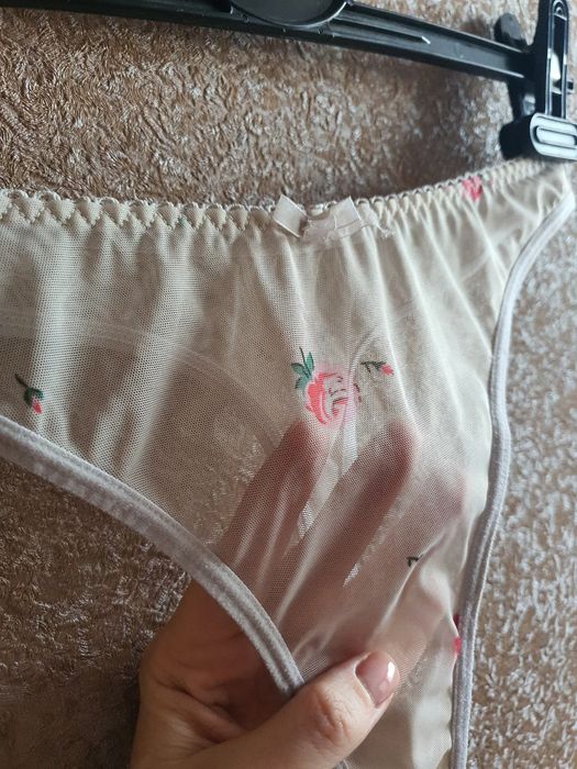 Прозорі сітчасті трусики, набір