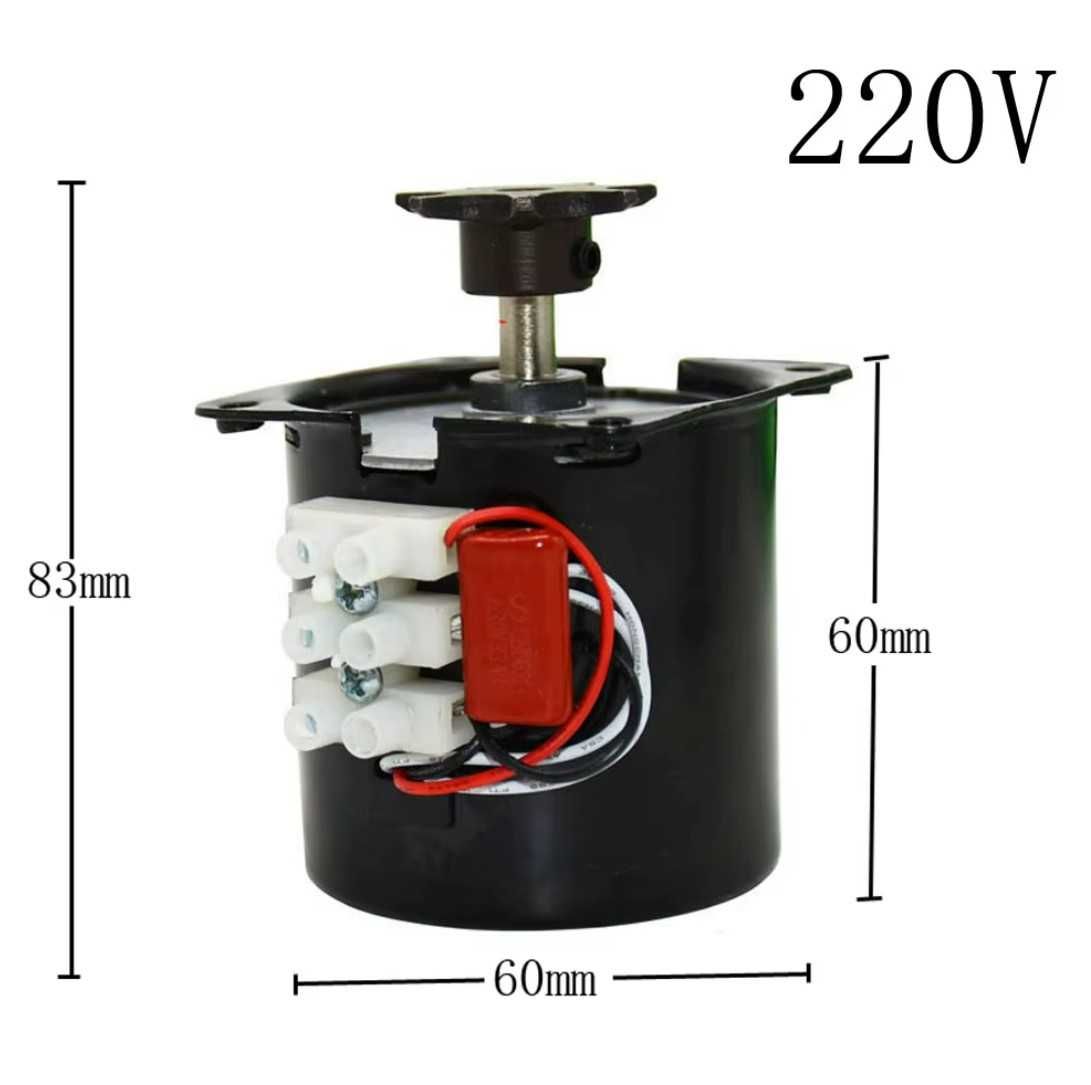 Motor Chocadeira Profissional 220V com adaptador de engrenagem metal
