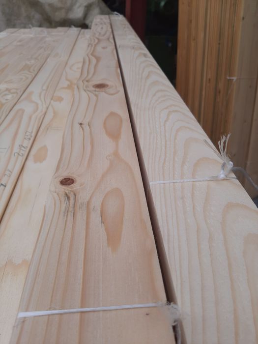 Deski 4-stronnie strugane II gatunek heblowane kantówka