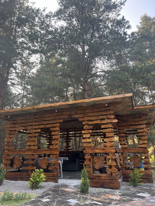 Оренда будиночку з сауною в лісі, біля води.