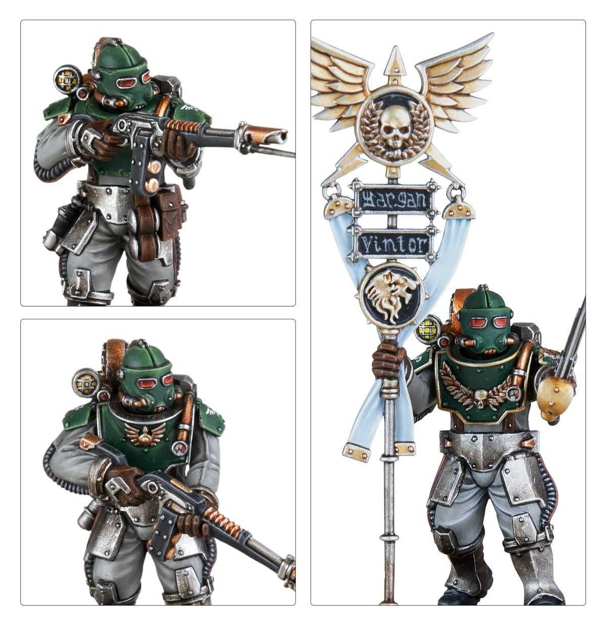 Warhammer The Horus Heresy Solar Auxilia Tactical Command Section