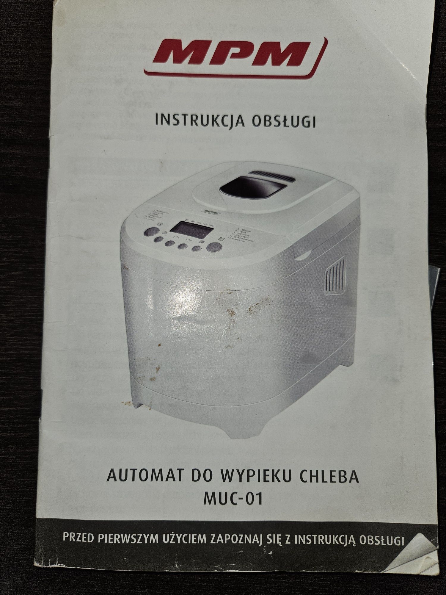 Automat do wypieku chleba MPM