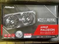ASRock Radeon RX 6600 XT 8GB – Stan bardzo dobry, plomby