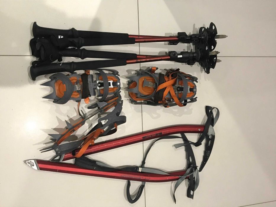 Raki, czekan, sprzęt górski udostępnię