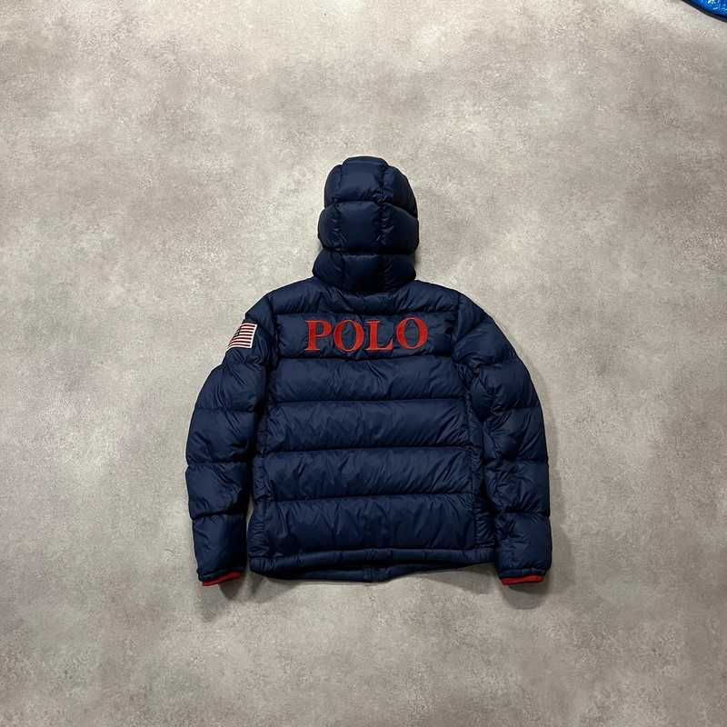 Kurtka Puchowa Polo Ralph Lauren USA Flag Down Jacket Drip Swag Trendy