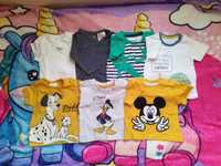 Человечки одяг футболка бодик Primark Disney H&M F&F 0-3 новонароджени