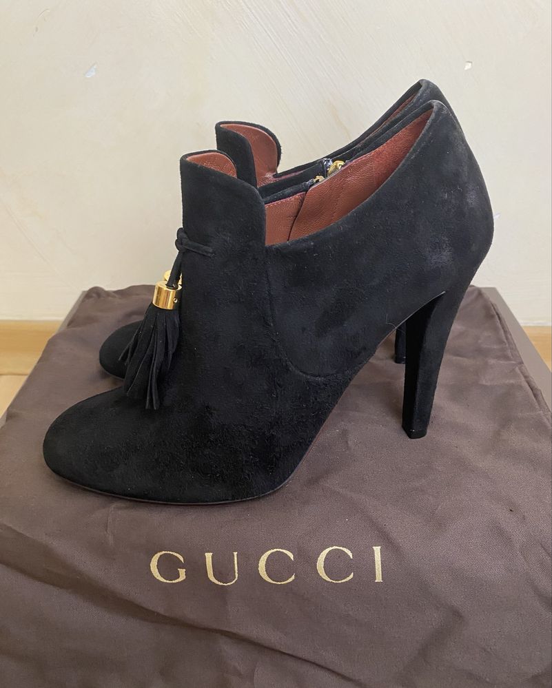 Ботильйони Gucci оригінал (36р) замш