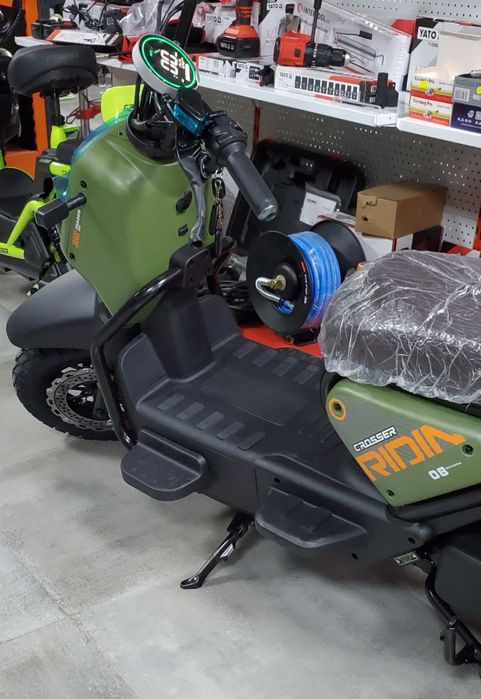 Скутер мопед самохуд електричний Crosser CR-4 1200 Вт,72V,24 Аг Графен