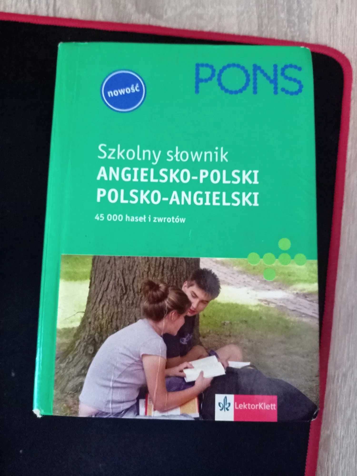 Słownik ortograficzny + słownik angielsko-polski