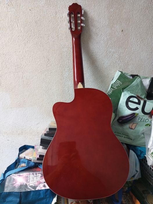 Guitarra nova Gomes semiacustica