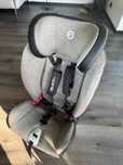 beżowy fotelik samochowy 9-36 kg, Isofix