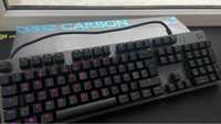 Топова механічна клавіатура для геймерів logitech g512 carbon GX brown