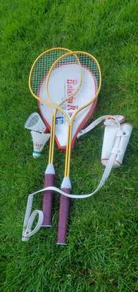 Badminton Rackets vintage rakiety do badmintona kultowe lata 80 zestaw