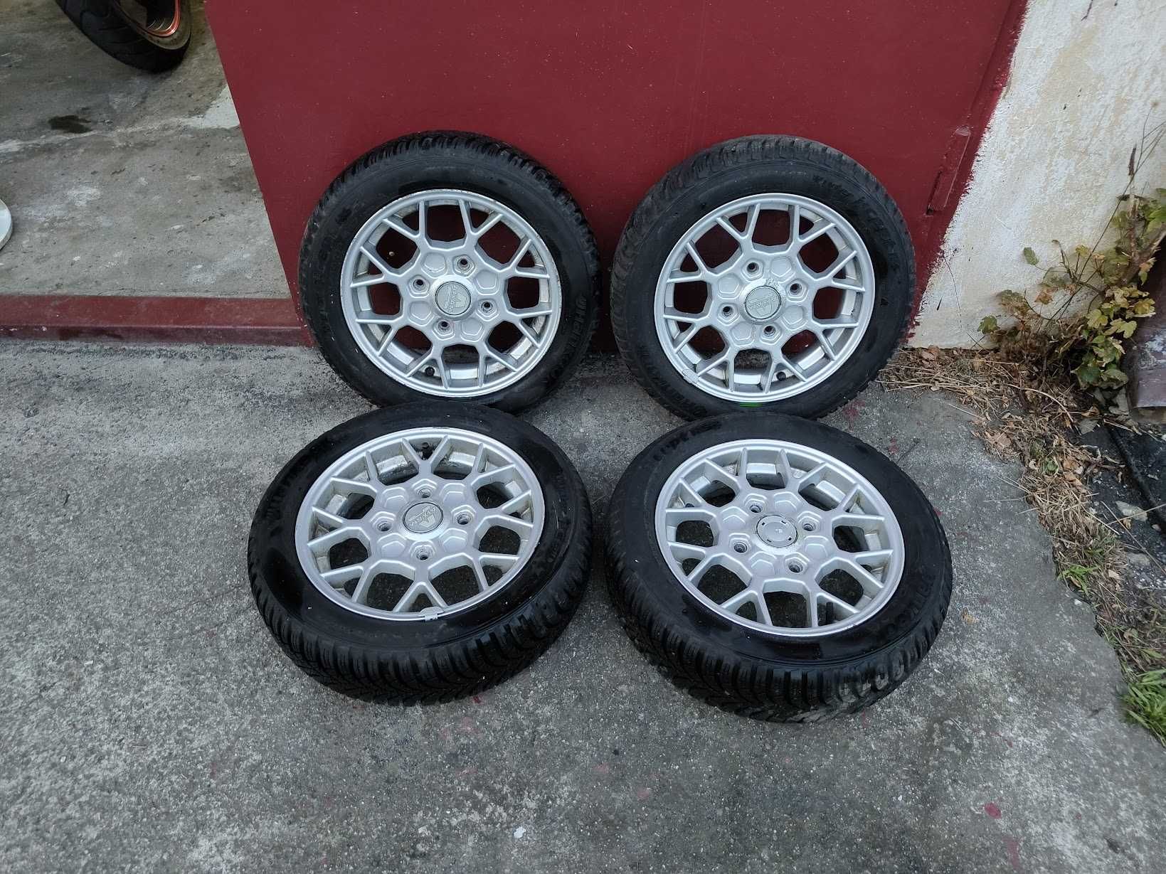 Alufegi 13" z oponami zimowymi / Aixam / Microcar / Ligier